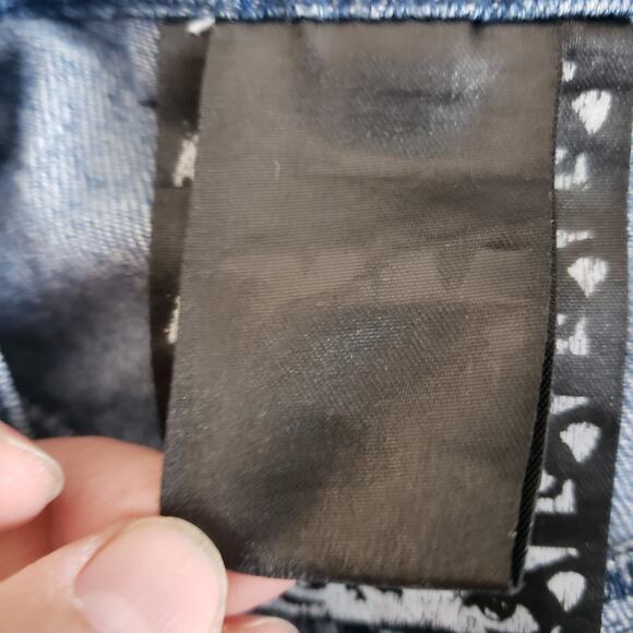 Perks And Mini P.A.M. Bribri BRI BRI Jeans Unisex Sz M Baggy Pleated Drop Crotch - Picture 16 of 16